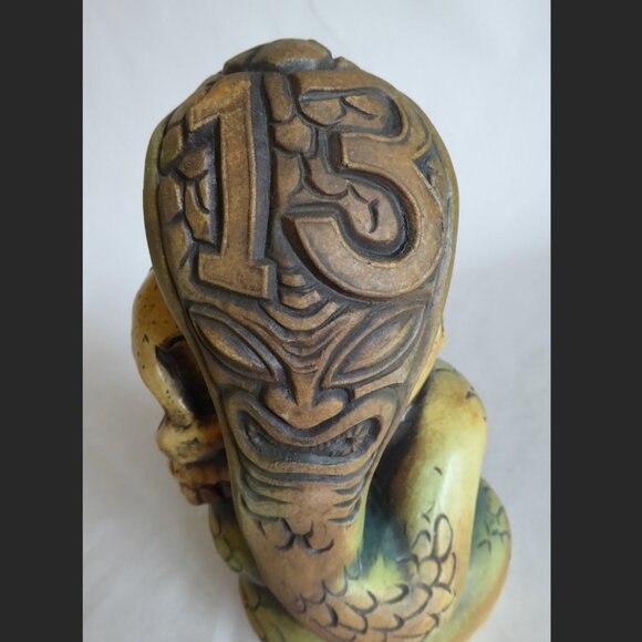 NEW 2019 LE #64/250 EEKUM BOOKUM FORBIDDEN ISLAND BAR COBRA SKULL TIKI MUG - Picture 9 of 15